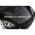 Carbon Fiber vehicle vinyl films, stretchable with high-tech glue with air release channels easy to install